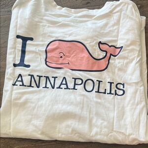 Annapolis long Sleeved Vineyard Vines Tshirt